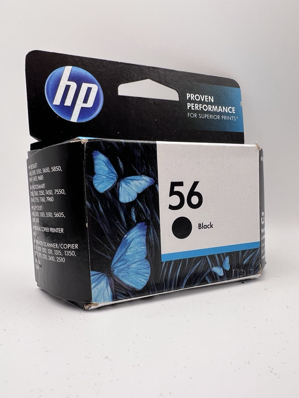 HP 56 Black Ink Cartridge C6656AN OEM Original NOS Deskjet Officejet PSC