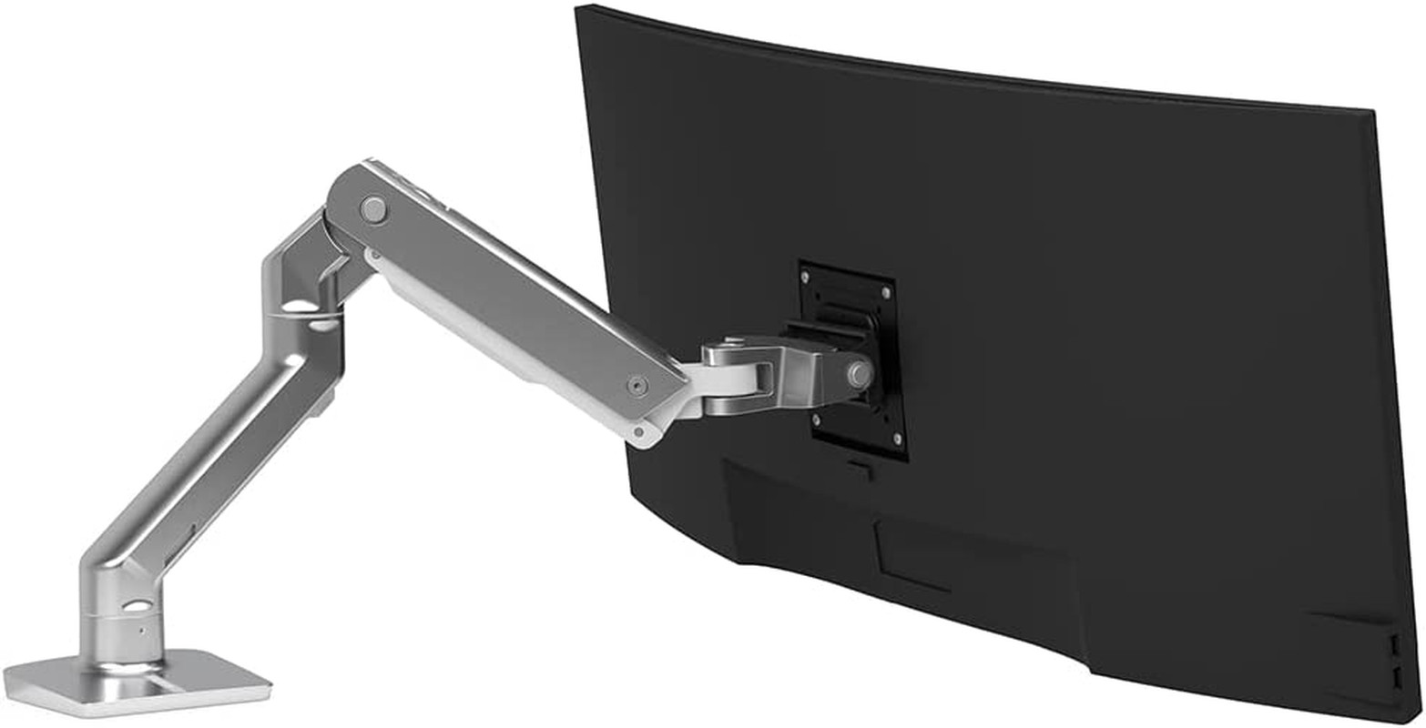 Ergotron – HX Premium Heavy Duty Monitor Arm, Single Monitor VESA Desk Mount – f