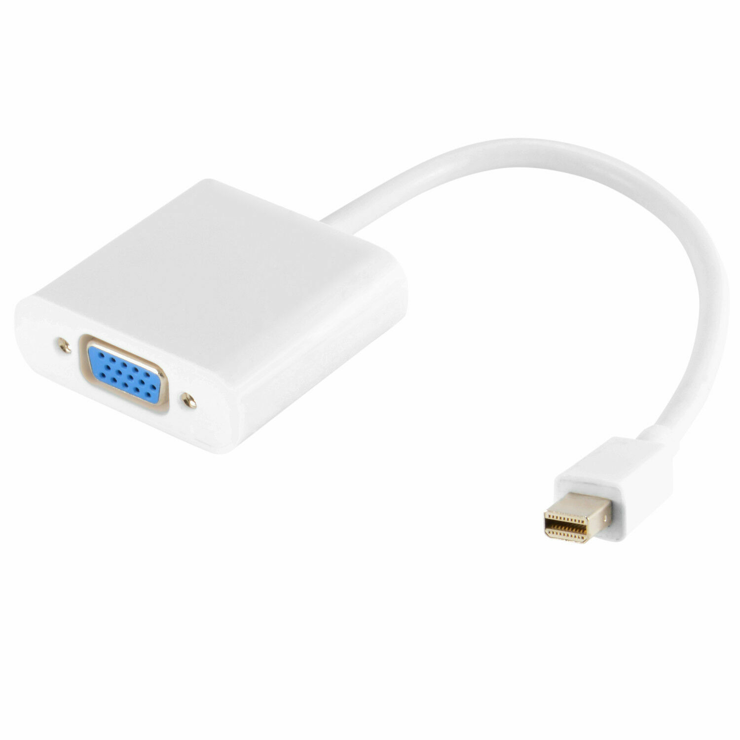 Thunderbolt Mini DisplayPort DP to VGA Converter Adapter Cable Mac MacBook Pro