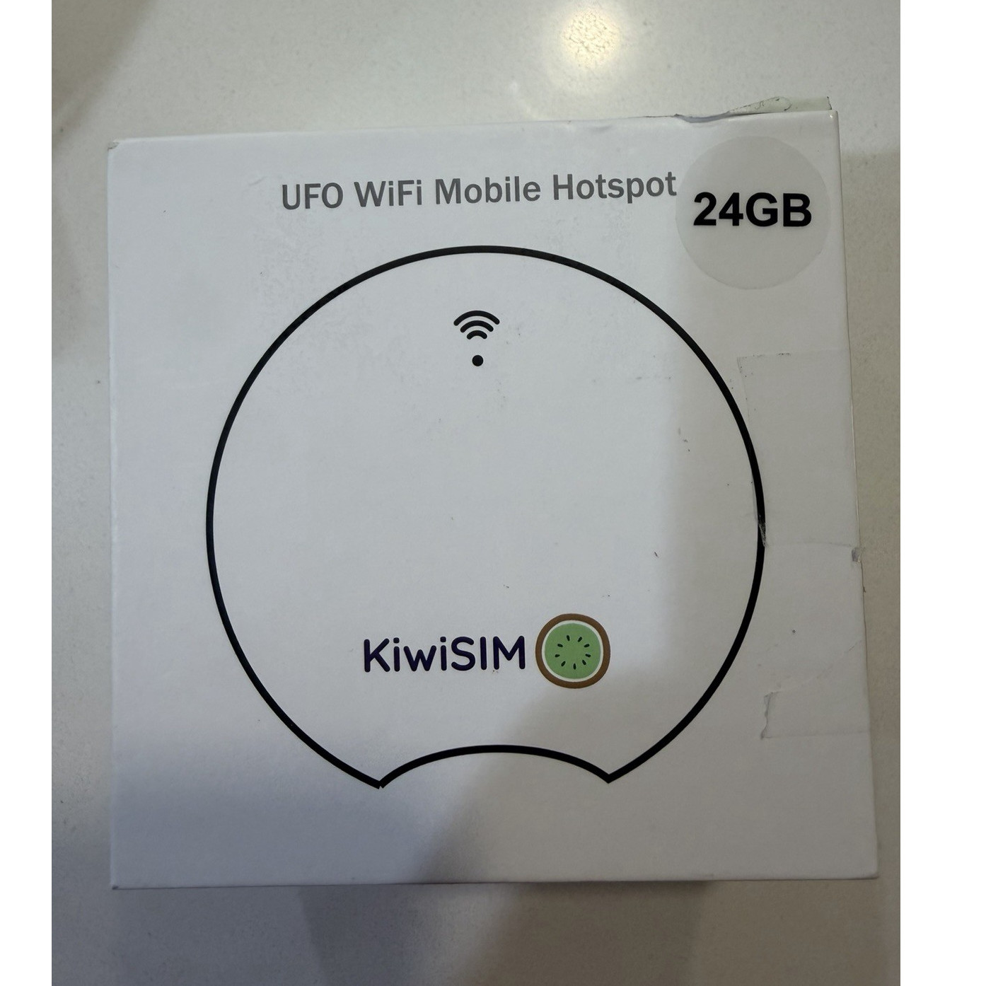 KiwiSIM UFO 4G LTE Portable Mobile WiFi Hotspot Untested AS-IS