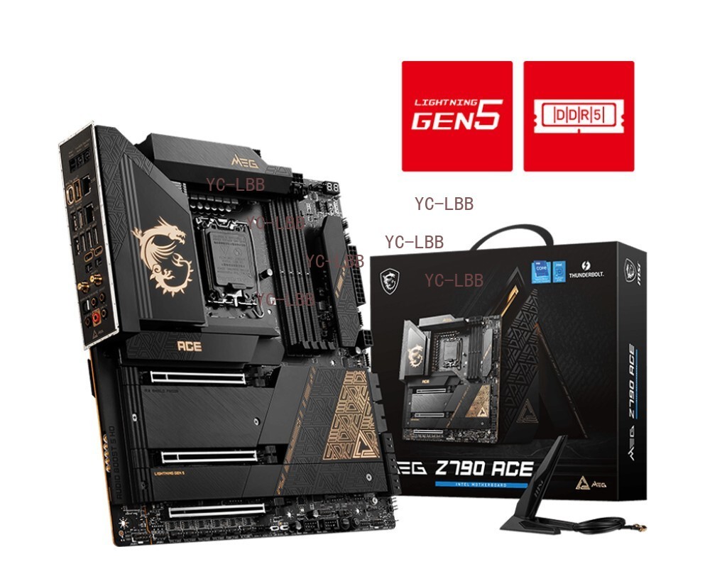 MSI MEG Z790 ACE LGA1700 Support Intel® Core™ 14th/ 13th/ 12th Gen Processors