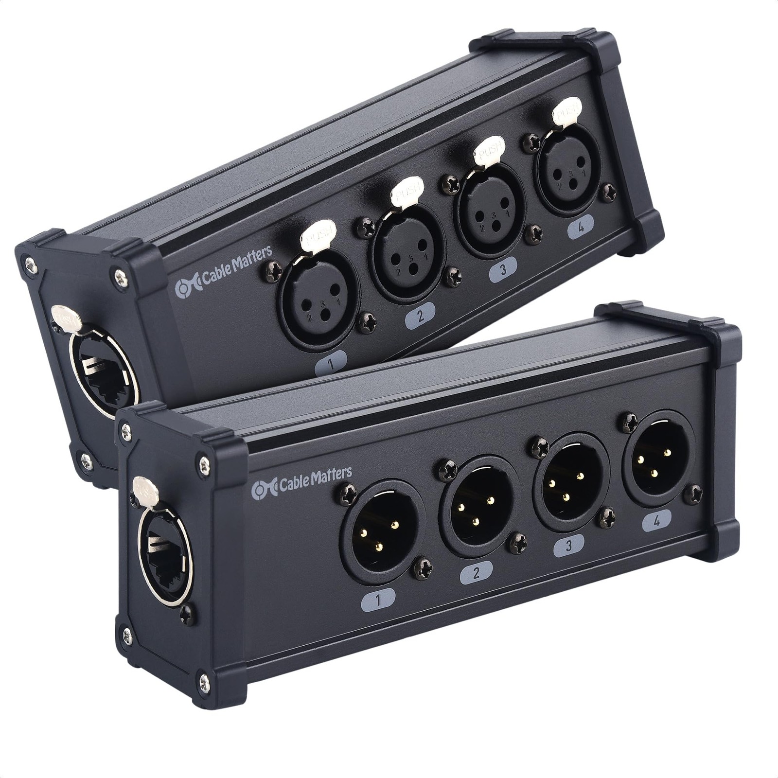 Cable Matters 2-Piece XLR Over Cat5/Cat6 Breakout Box Kit