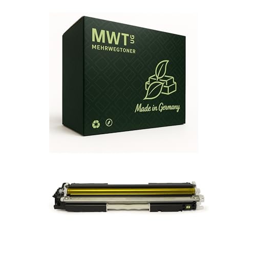 Eurotone Yellow Laser Toner Cartridge Compatible with HP CE312A 1 Unit