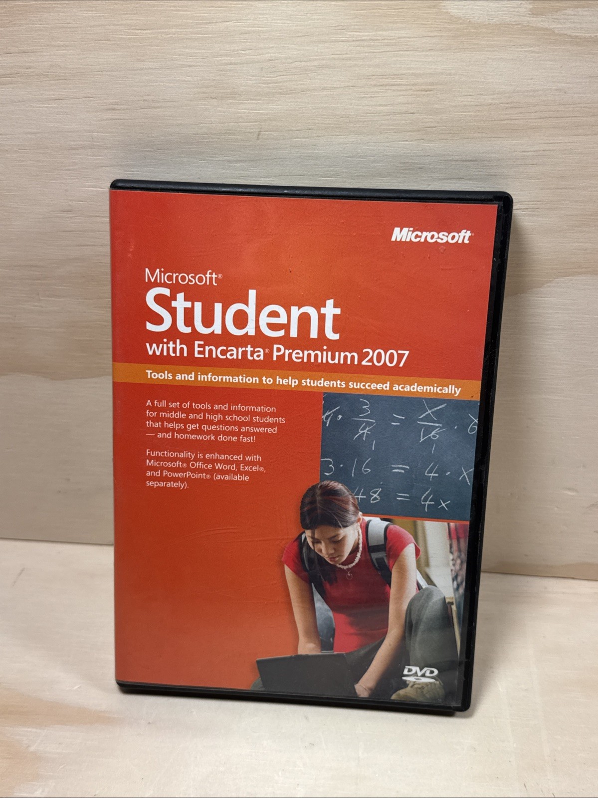 Microsoft Student with Encarta Premium 2007 (DVD ROM, 2006)