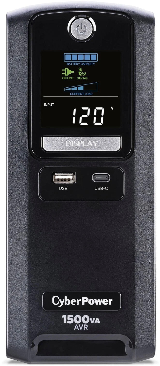CyberPower 1500V Battery Backup System - Black