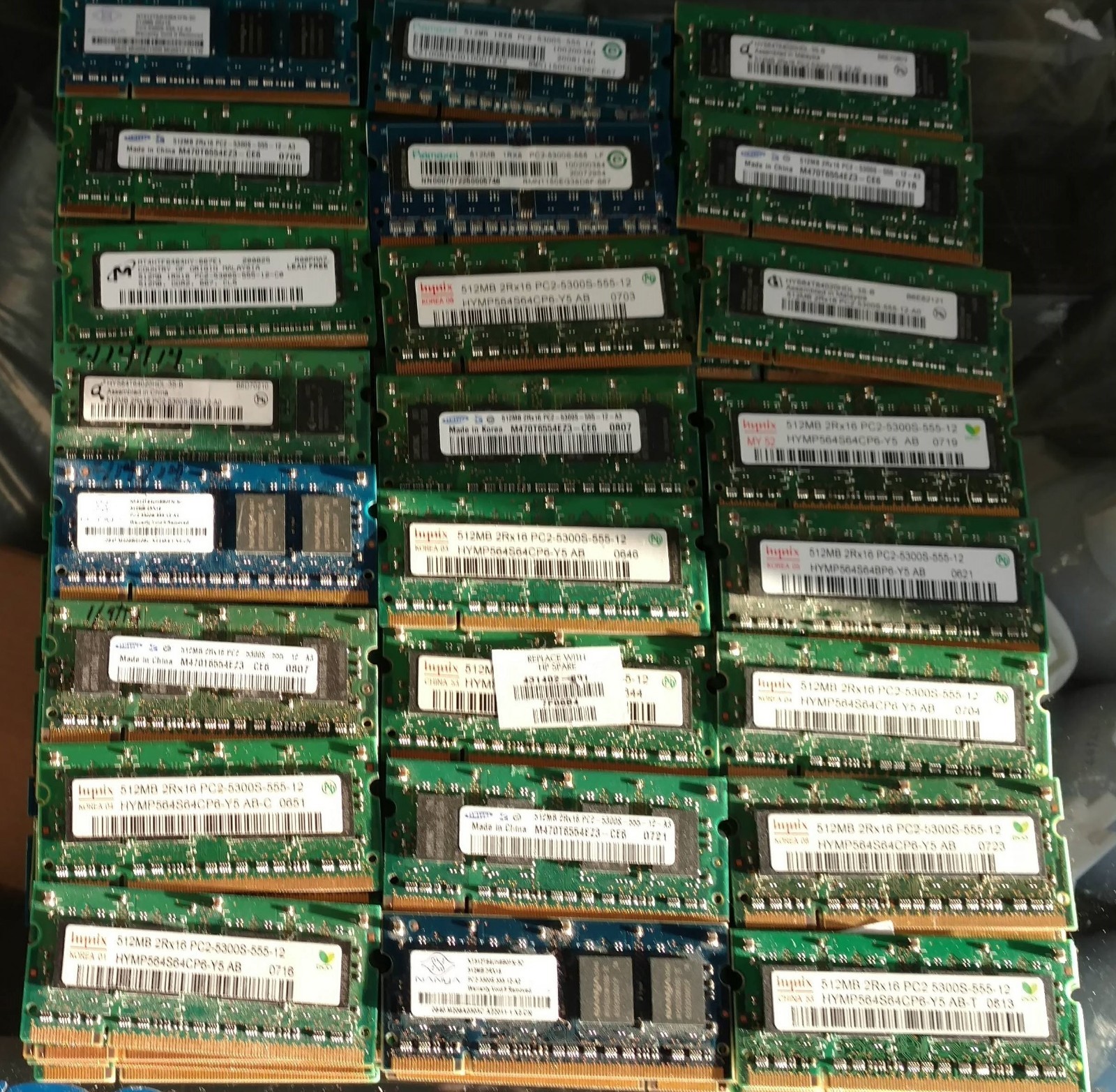 512MB PC5300 DDR2 PC2-5300S 667Mhz 200pin SoDIMM Laptop Memory Ram 1GB 2GB