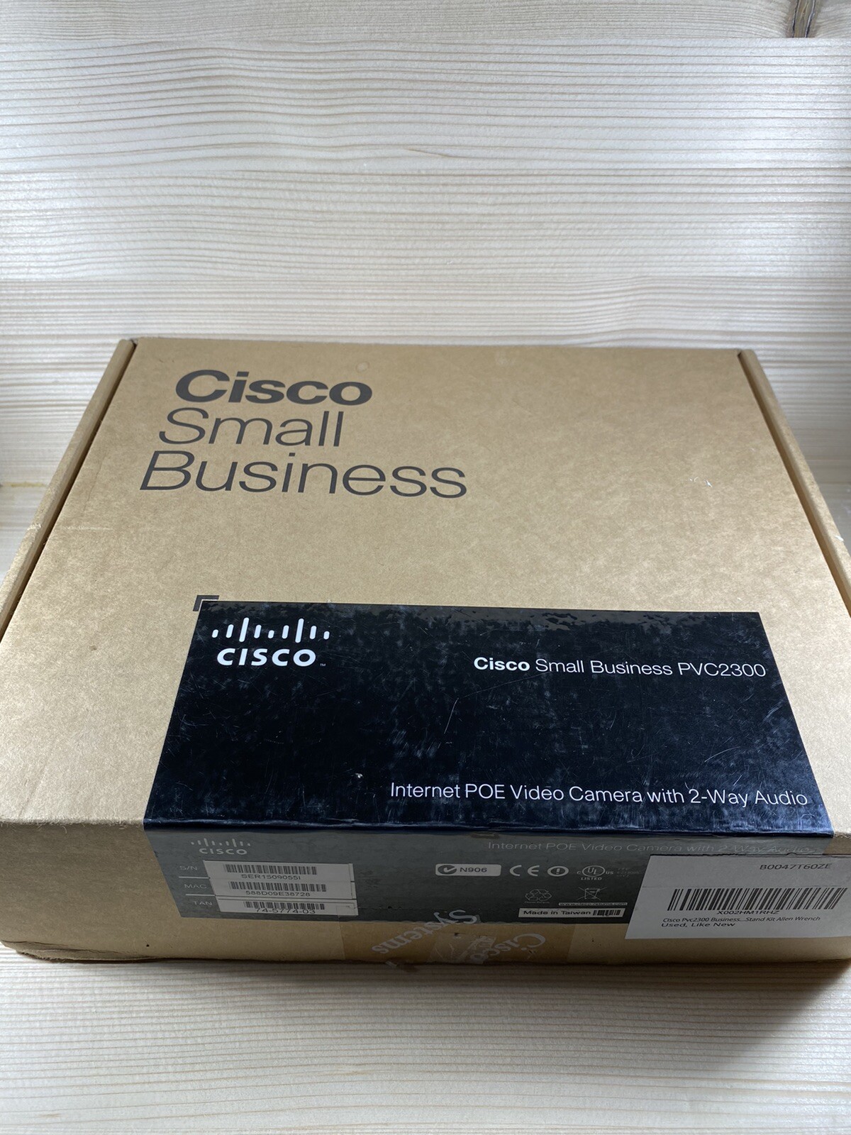 Cisco PVC2300 Business Internet POE Security Video Camera w/ 2 Way Audio *Read**