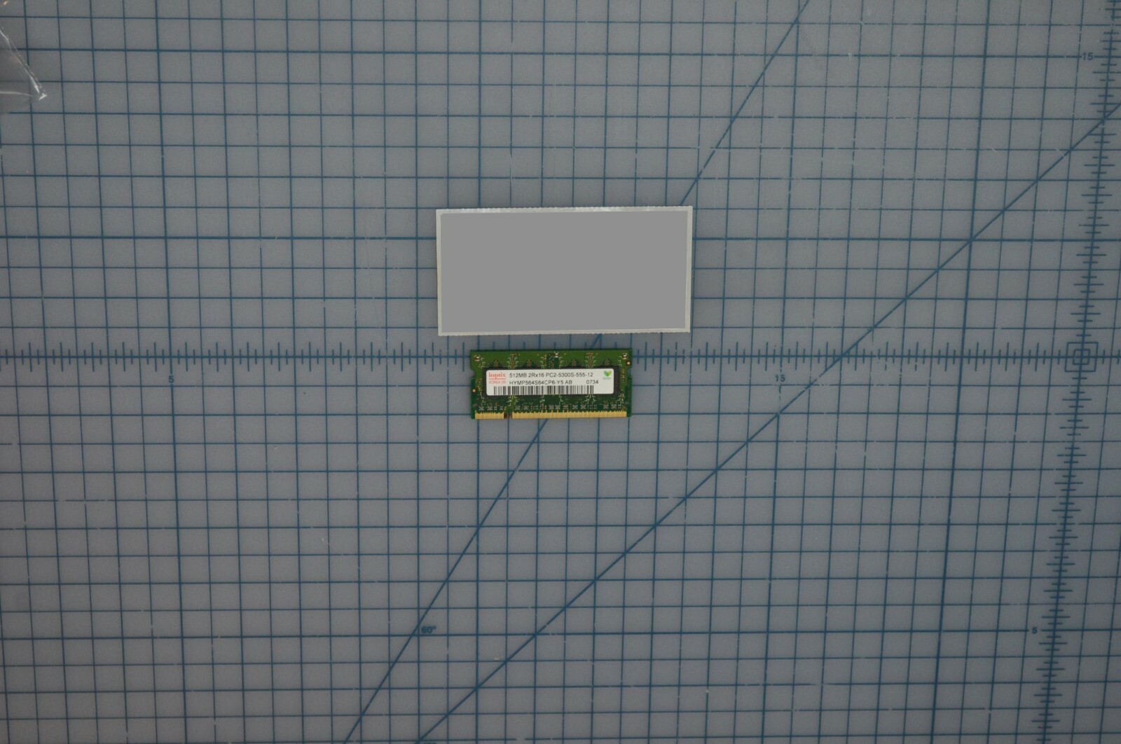 Hynix Memory 512MB PC2-5300 DDR2-667MHz ECC Unbuffered SoDimm HYMP564S64CP6-Y5