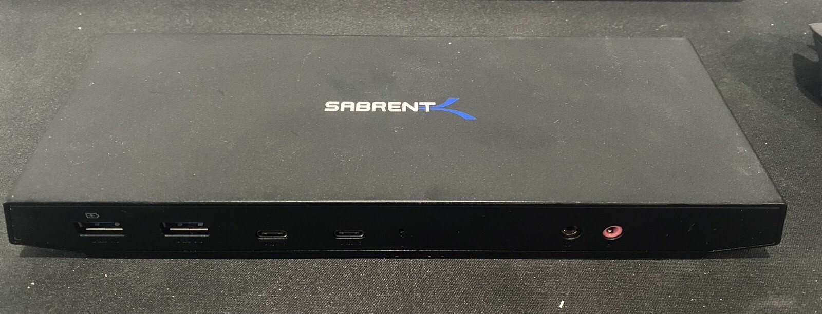 USED Sabrent USB Type-C Dual 4K Universal Docking Station DS-WSPD w/AC Adapter