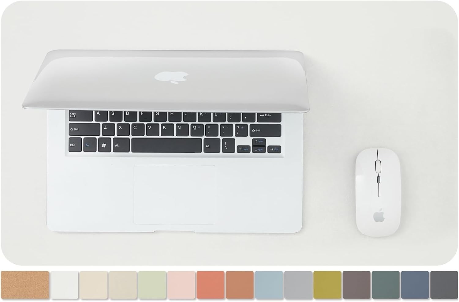 Cork Desk Mat - Small Dual-Sided Desk Pad for Office and Home - Desk Organizatio