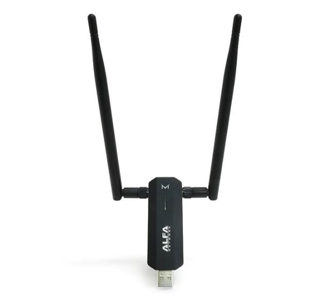 ALFA AWUS036AXM WiFi 6E USB 3.0 USB Adapter, AXE3000 Tri-Band 6Ghz/5.8GHz/2.4...