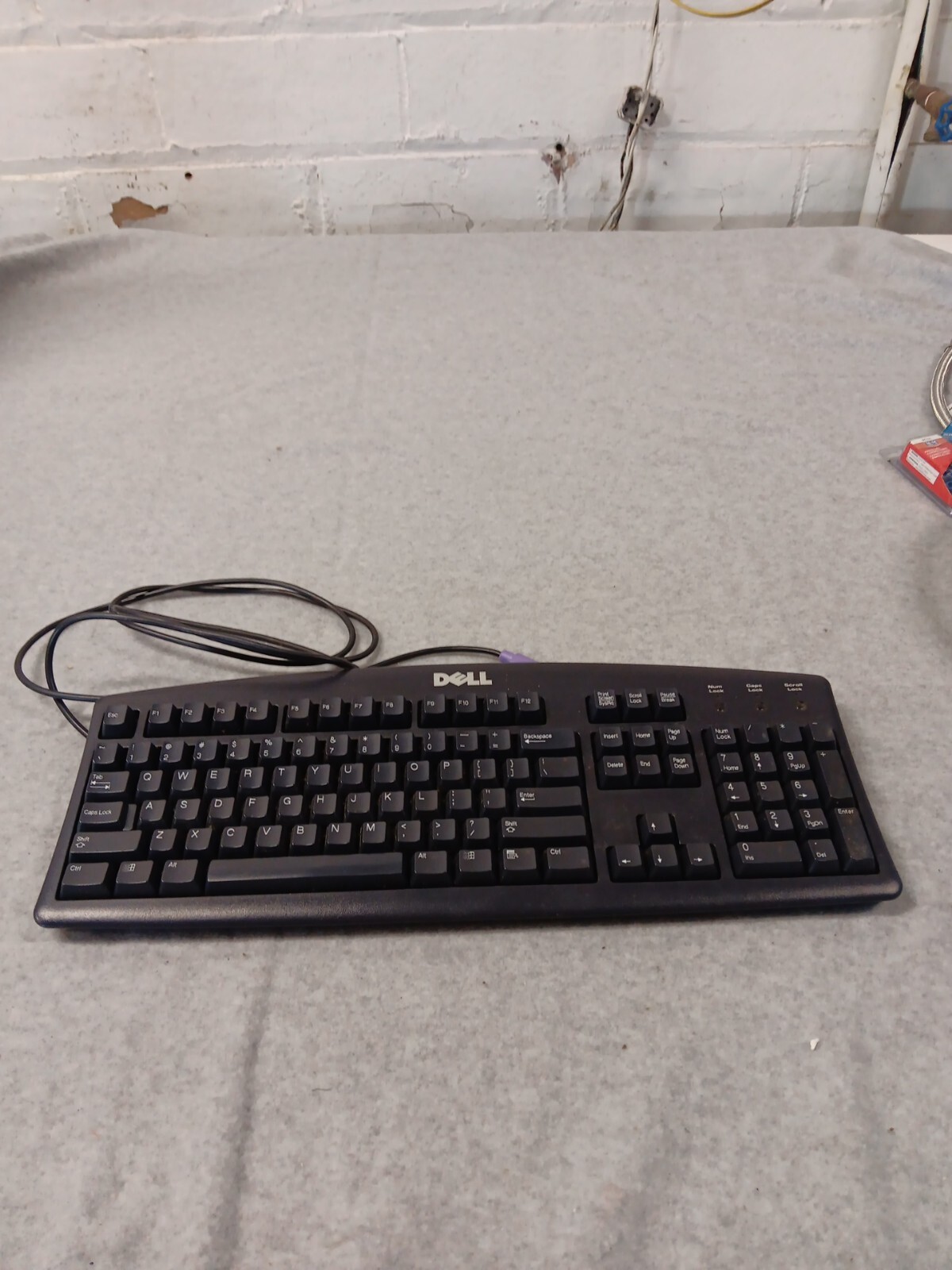 Dell Keyboard Model SK8110 With Purple Plug Wired CN-07N242 Click Clack
