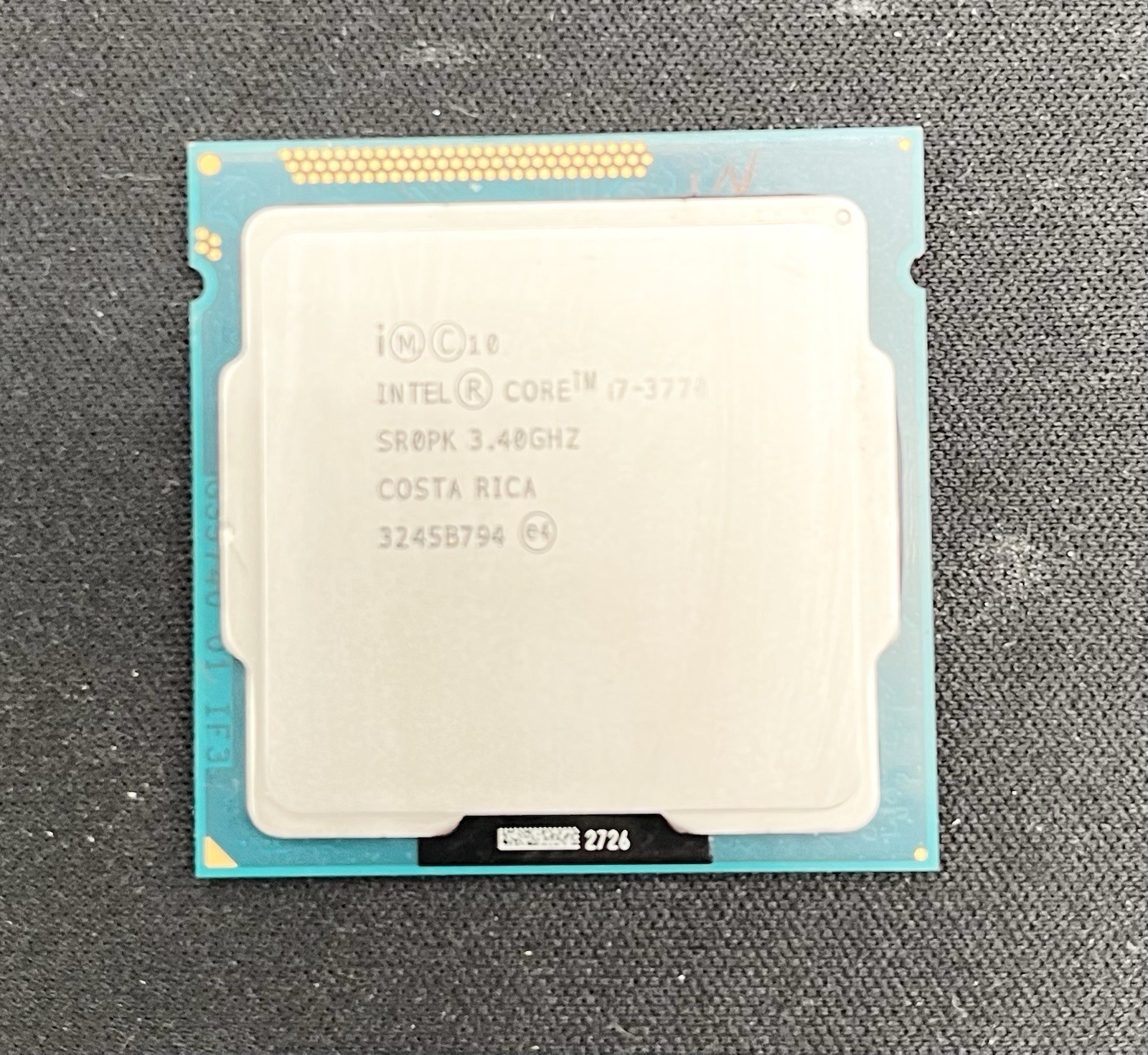 Intel Core i7-3770 SR0PK Quad Core 3.4GHz Desktop LGA1155 CPU Processor - Tested