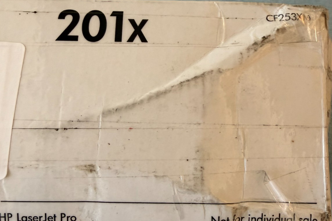 HP 201X Yellow High Yield Toner (CF253XM) - Open Box