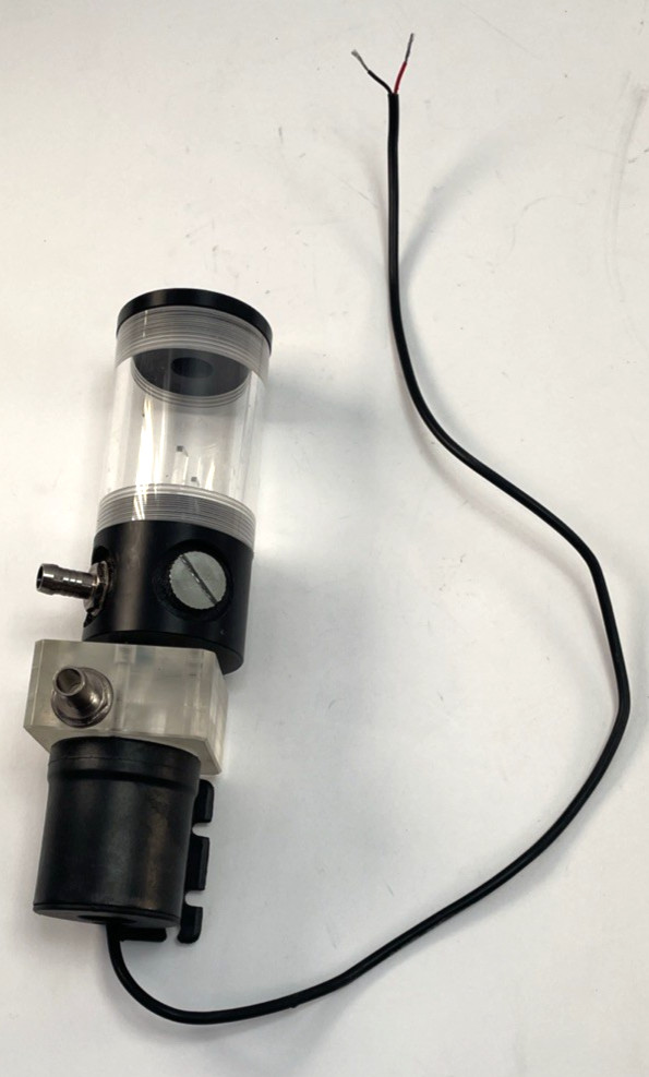 PC Water Cooling Cylinder Reservoir Pump Combo Set 12V 800LH