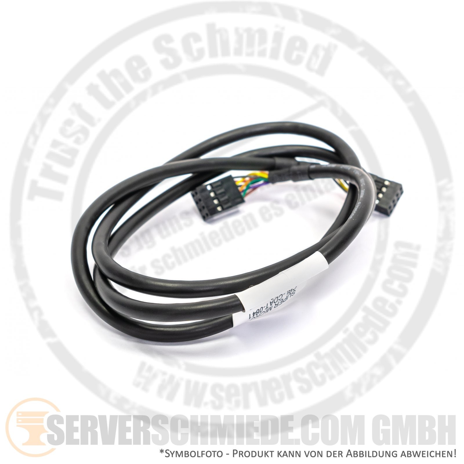 Supermicro 80cm Cable 2x 8-pin Straight CBL-CDAT-0841