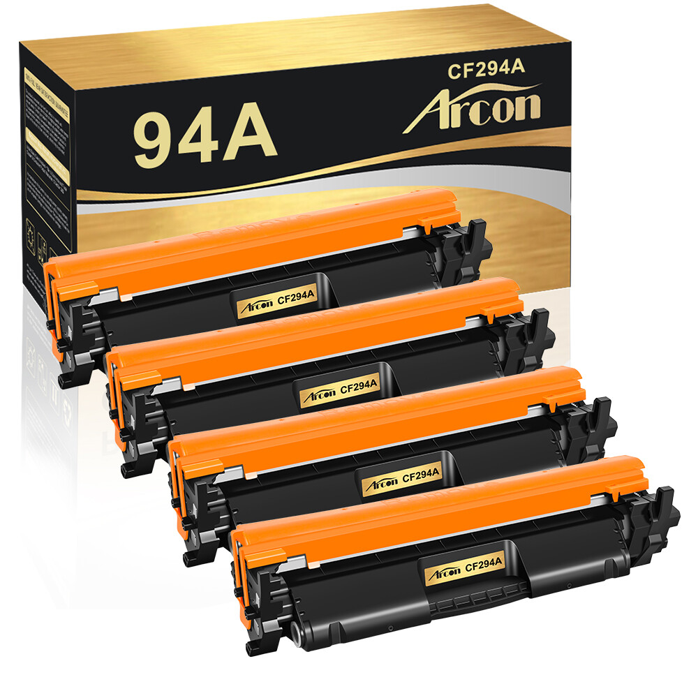 4 Pack Black CF294A 94A Toner Cartridge for HP LaserJet Pro M118dw MFP M148fdw