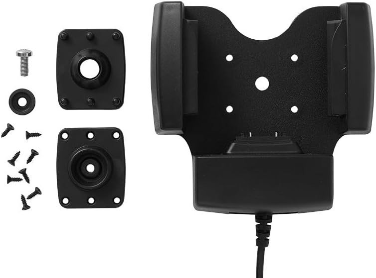Car Holder with Charging for Zebra TC53 and TC58 with Boot, Includes tilt-Mount,