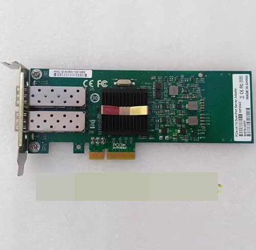 1pc used Intel 82576-2SFP network adapter