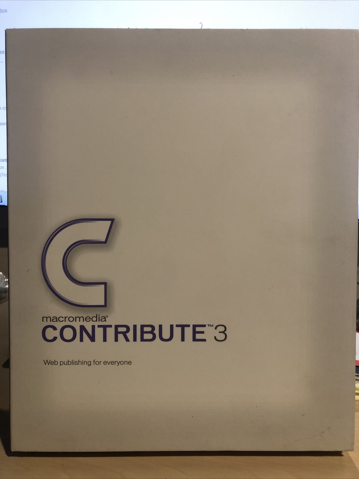 Macromedia Contribute 3