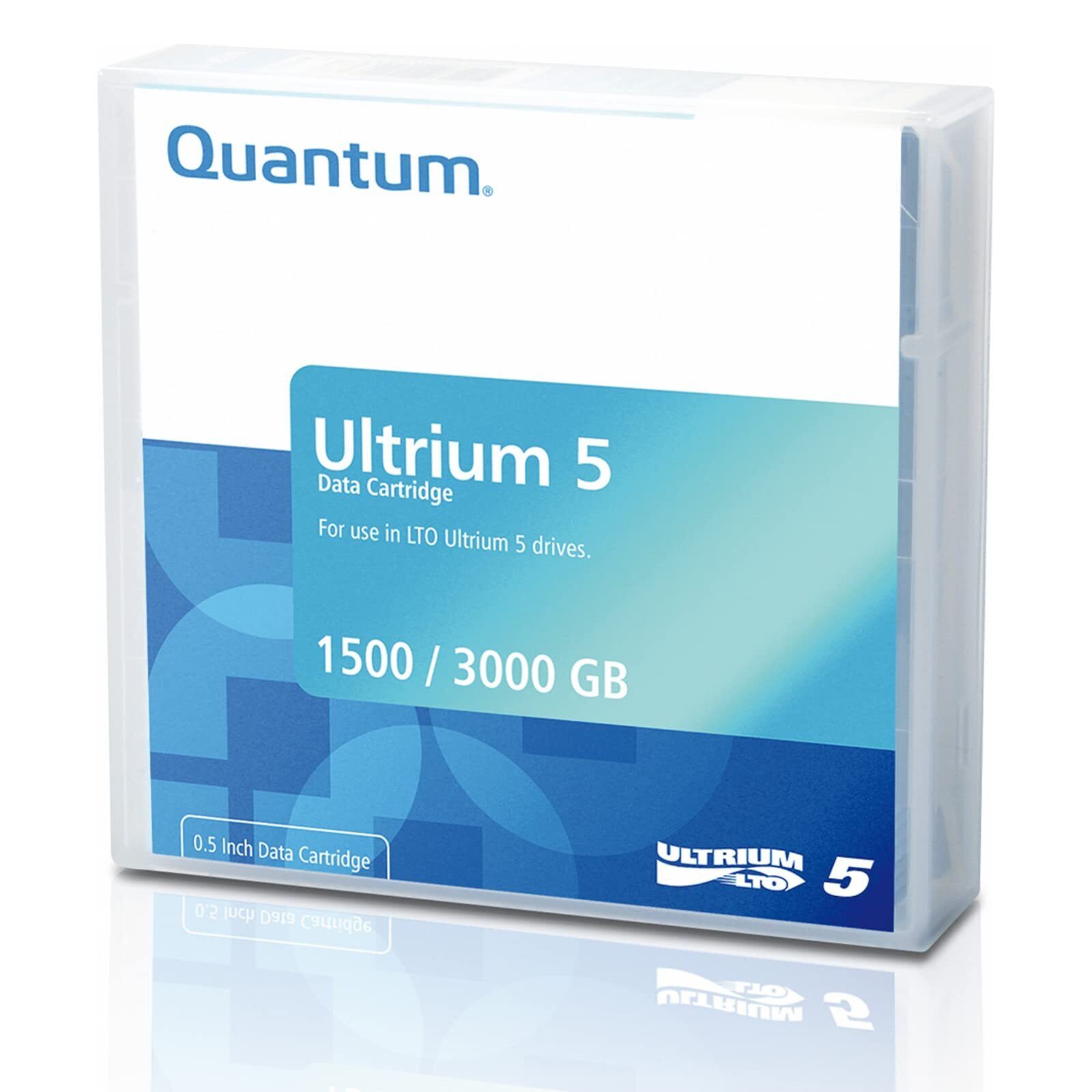 Quantum MR-L5MQN-01 LTO Ultrium 5 1.5/3.0TB Data Cartridge (Brick Red) LTO5 tape