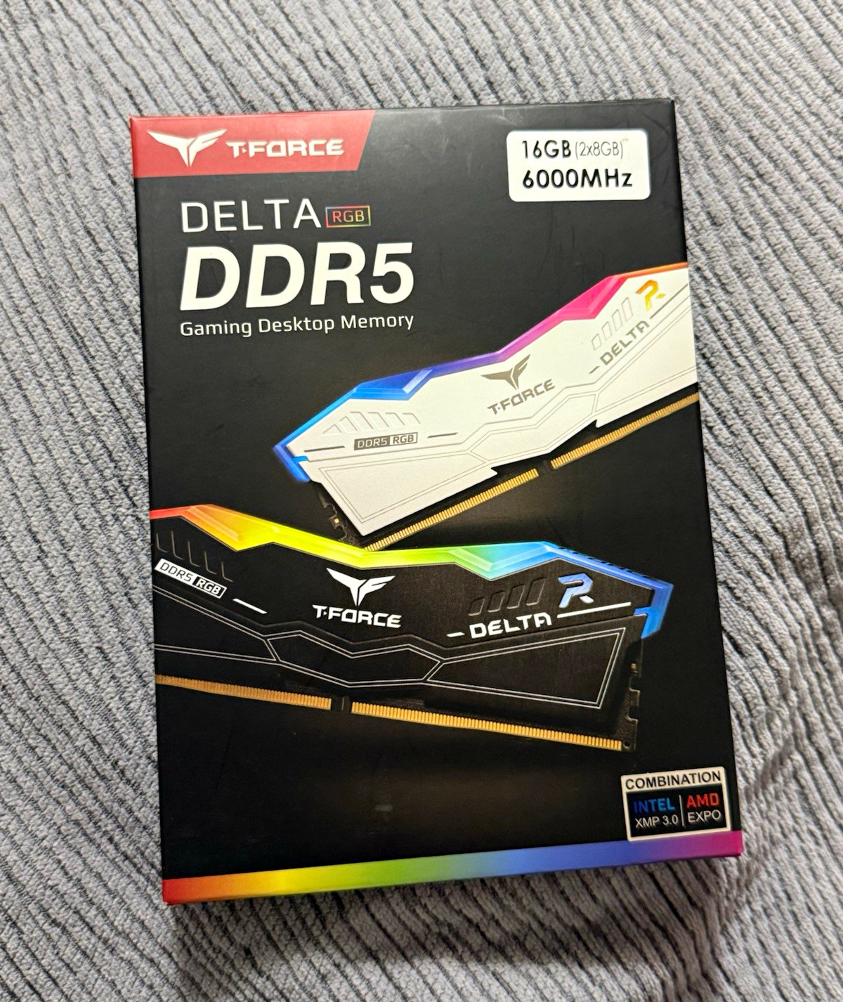 Team Group 16GB (2x8GB) 288-Pin RAM DDR5 6000 (PC5 48000) FF3D516G6000HC38ADC01