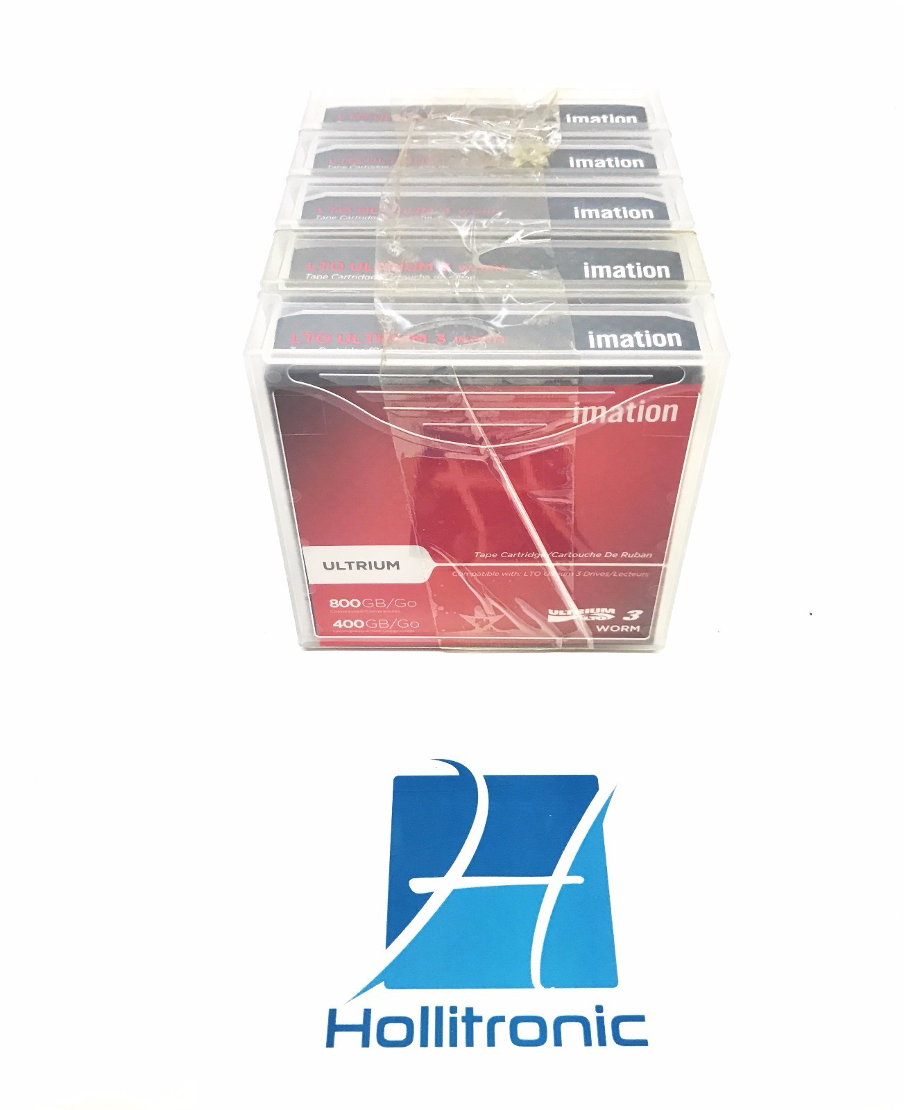 Imation LTO Ultrium 3 Worm Tape Cartridge 800GB/400GB Lot of 5
