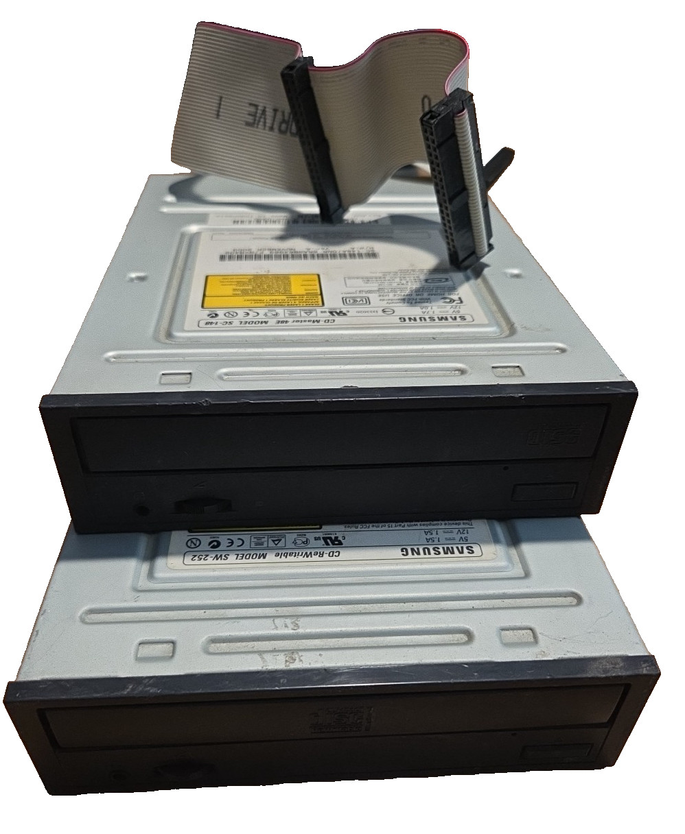 Toshiba Samsung CD-Master 48E Model SC-148 Desktop CD Rom Drive REWRITABLE SW252