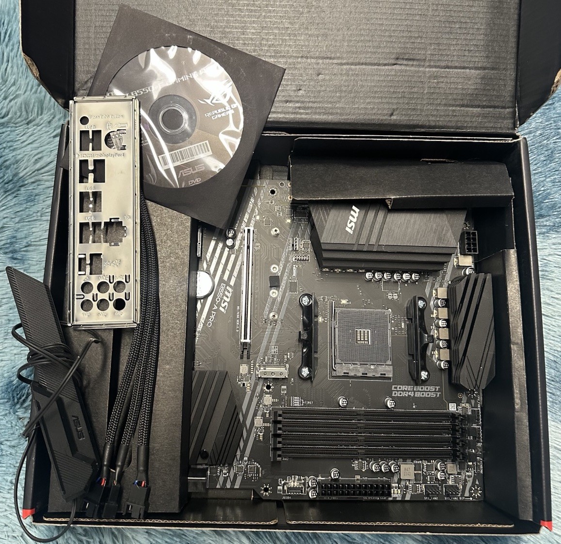MSI B550-A PRO AMD Socket AM4 DDR4 Desktop Motherboard