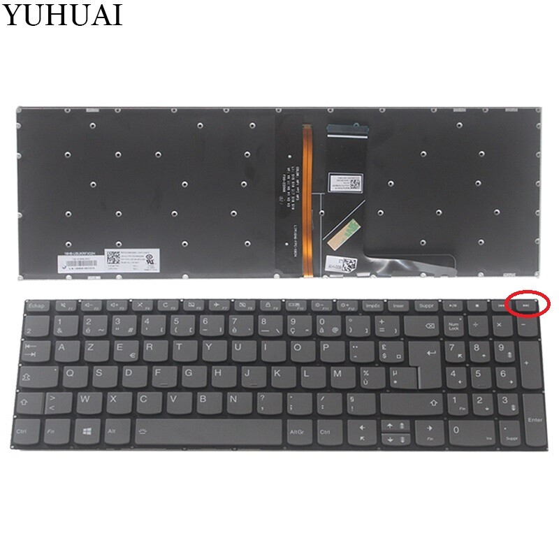 For Lenovo 330S-15ARR 330S-15AST 330S-15IKB 330S-15ISK Keyboard French clavier