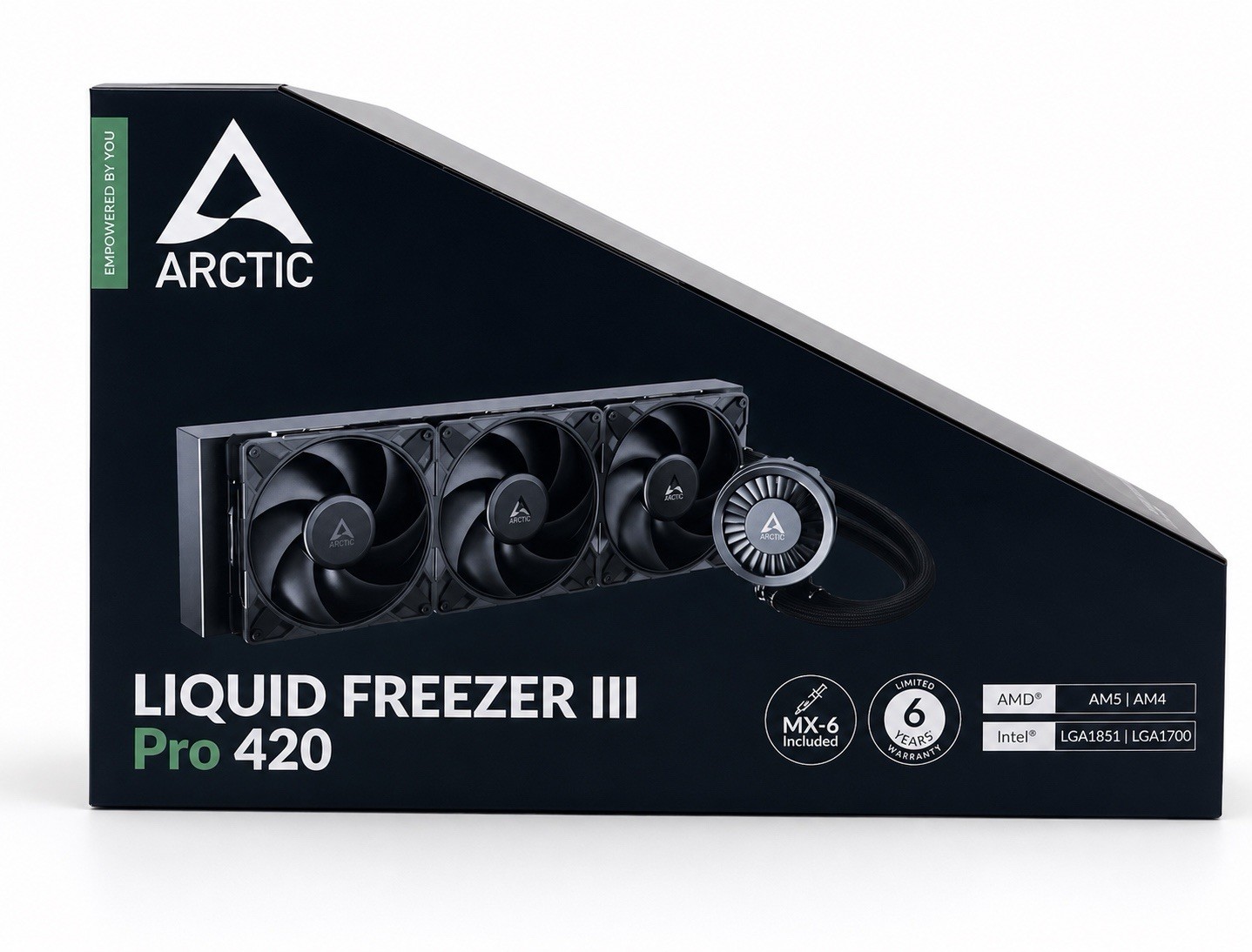 ARCTIC Liquid Freezer III Pro 420 black PC Water Cooler AIO Computer Cooling