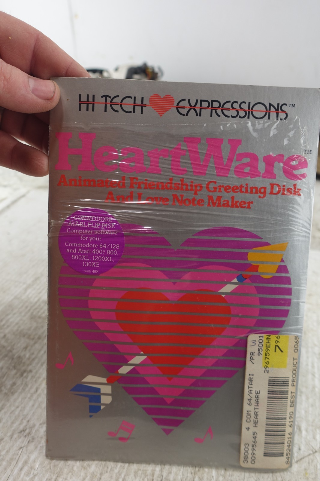 Hi Tech Expressions HEART Ware, Party supplies maker, Commodore 64 atari 400