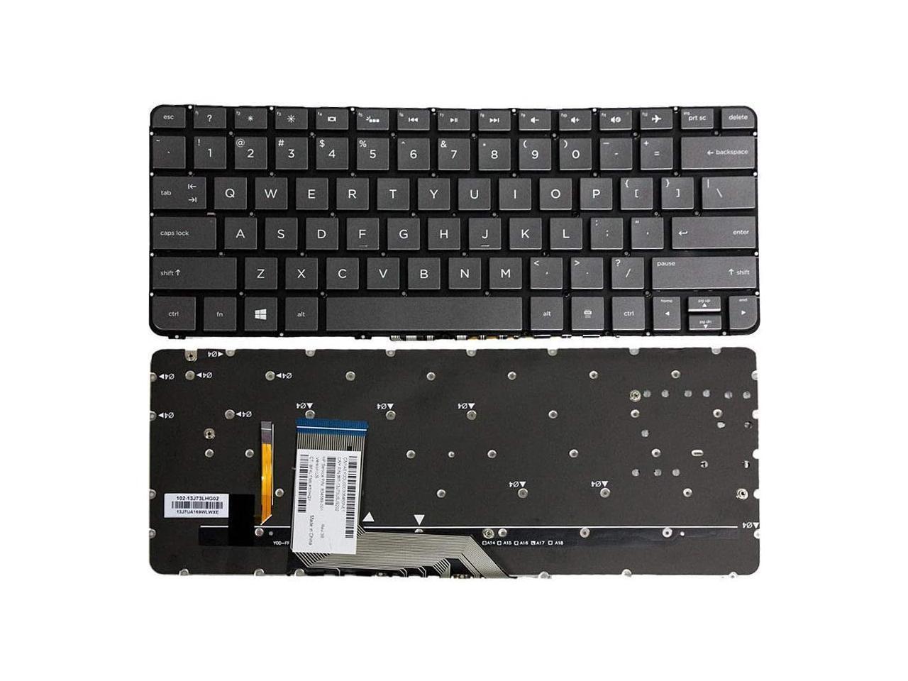 US Gray Keyboard for HP Envy 13-y 13-Y013CL 13-Y023CL 13-Y034CL 13-Y044CL