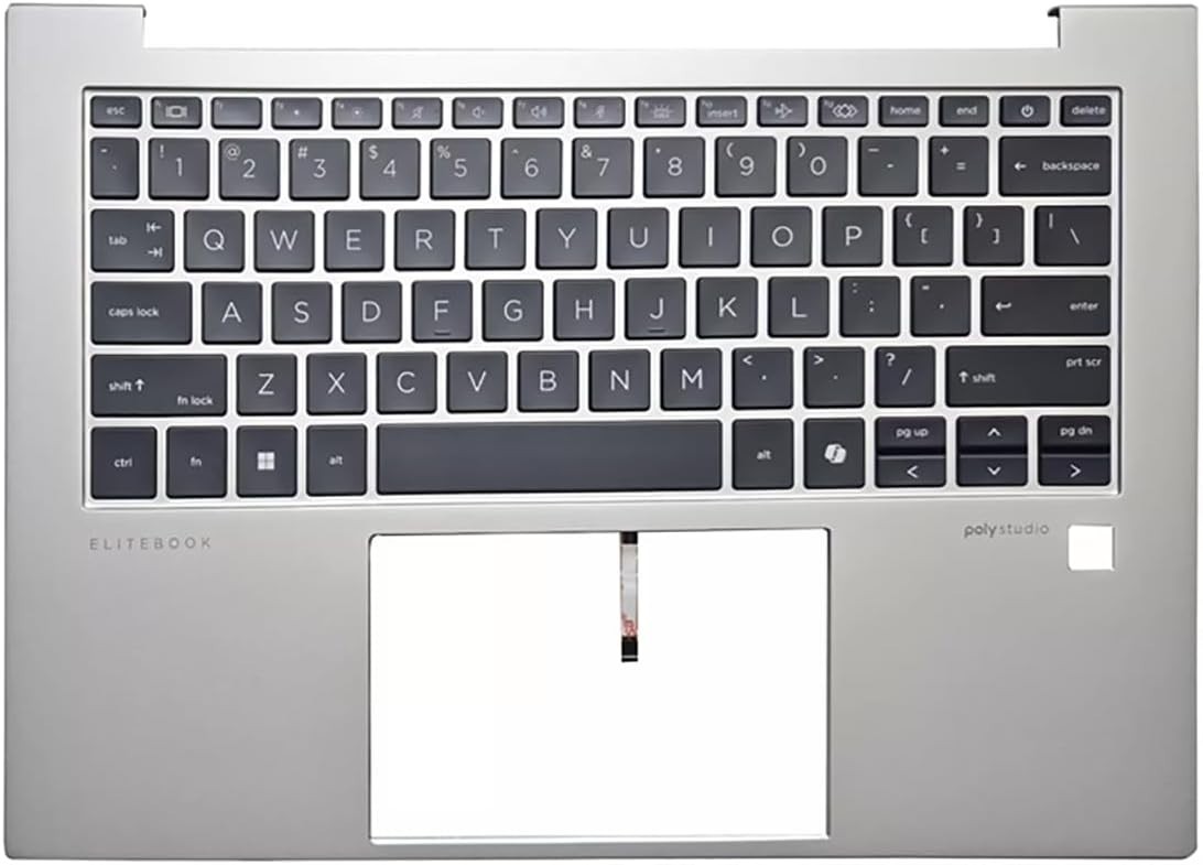 for HP EliteBook 840 G11 845 G11 Palmrest upper top COVER US keyboard N93653-001