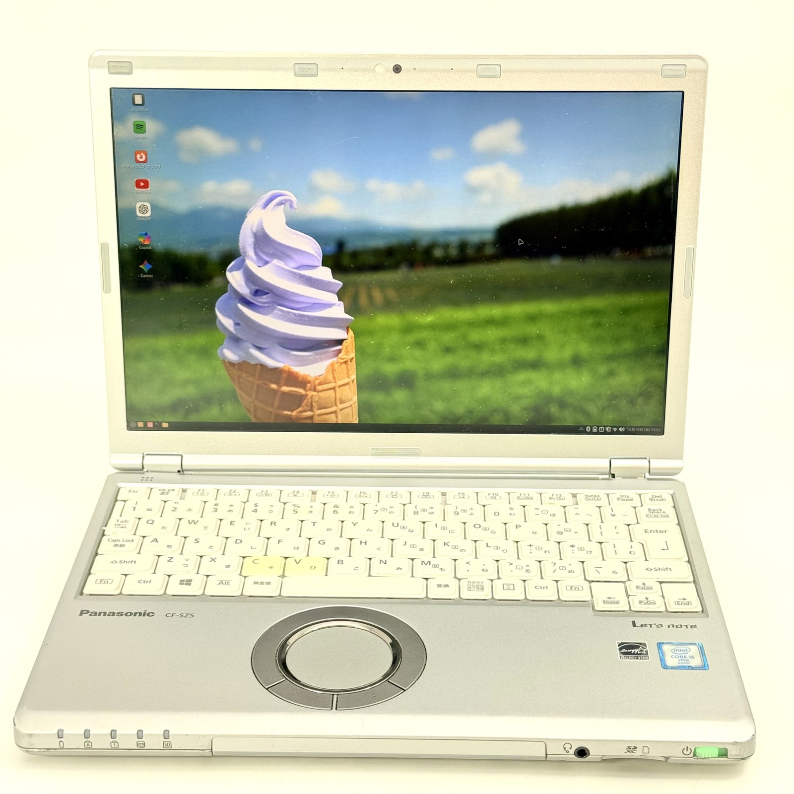 Panasonic Let's note CF-SZ5 Core i5 6th LinuxOS 12.1in 4GB 128GB Laptop