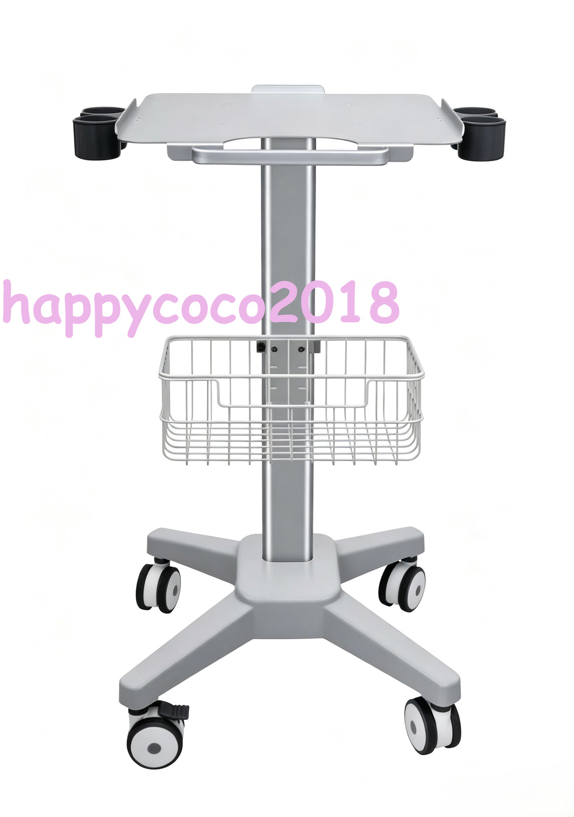 Mobile Rolling Cart for Ultrasound Imaging Scanner System For Mindray Philips