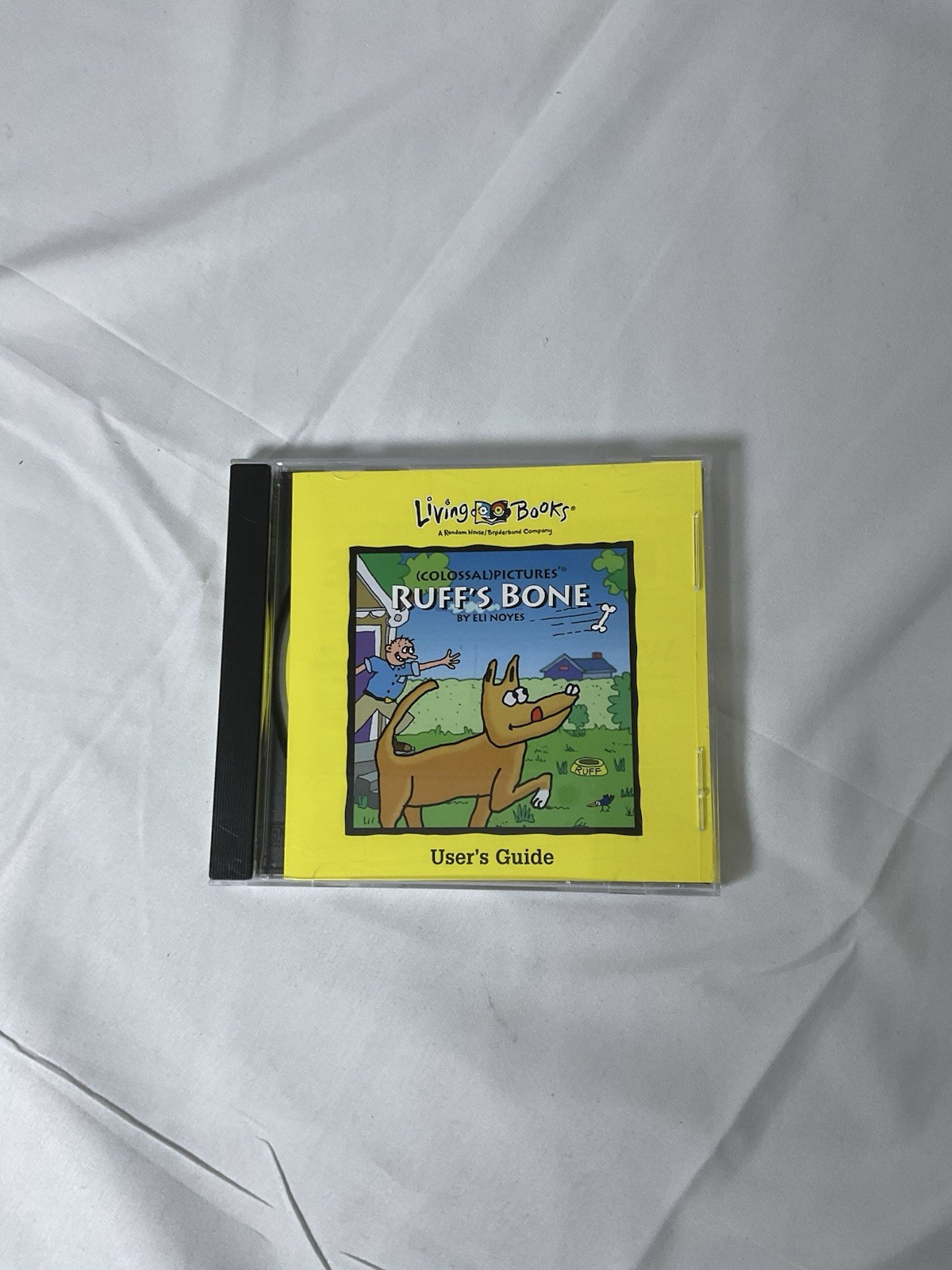 Living Books Ruff’s Bone CD-ROM 1994 Colossal Pictures Broderbund Random House