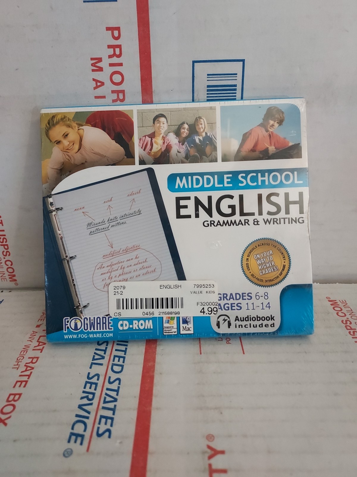 Middle School English: Grammar & Writing (Single User) for Windows/Mac - #163