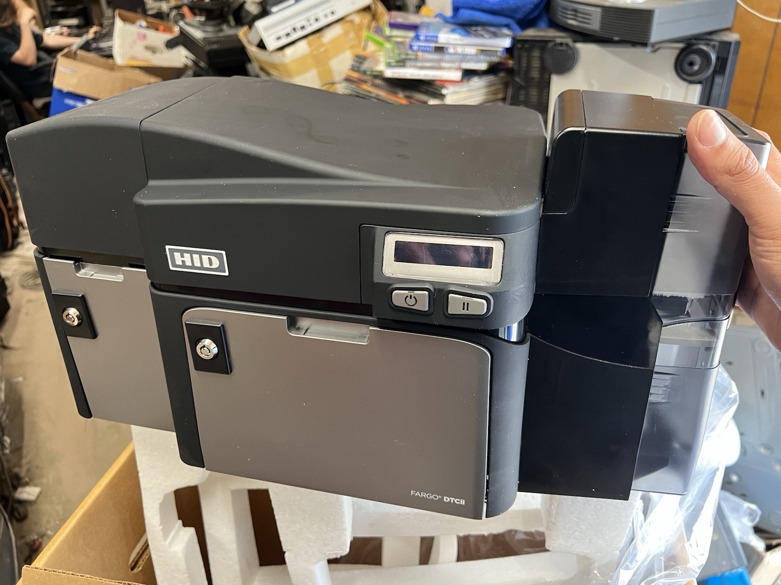 FARGO DTC DTCII CARD PRINTER NEW OPEN BOX