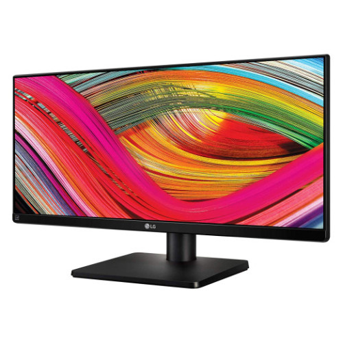 LG 34" Flat IPS Full HD 75Hz 5ms Monitor 21:9 1:1000 HDMI Black 34UB67-B