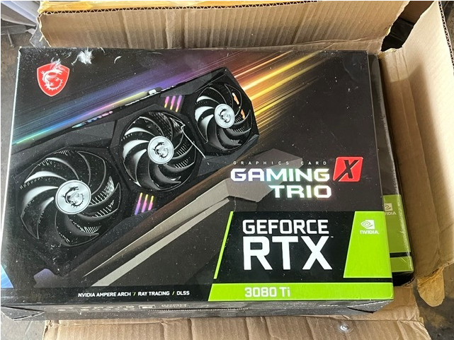 MSI GeForce RTX 3080 Ti GAMING X TRIO 12GB GDDR6X Graphics Card w/ Box