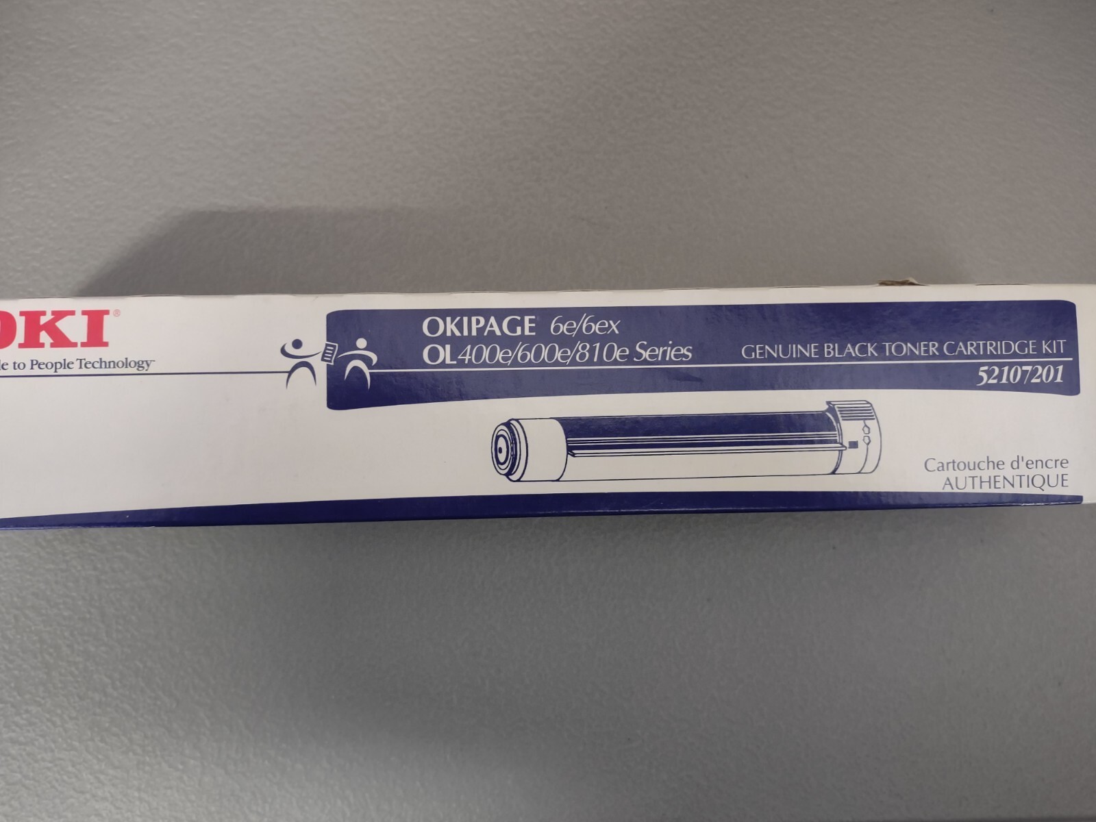 OKI OKIPAGE 6e/6ex OL440e/600e/810e Series 52107201 Black Toner Cartridge