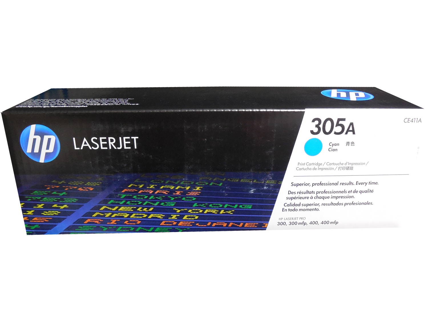 HP CE411A 305A Cyan Toner Cartridge Genuine OEM Original