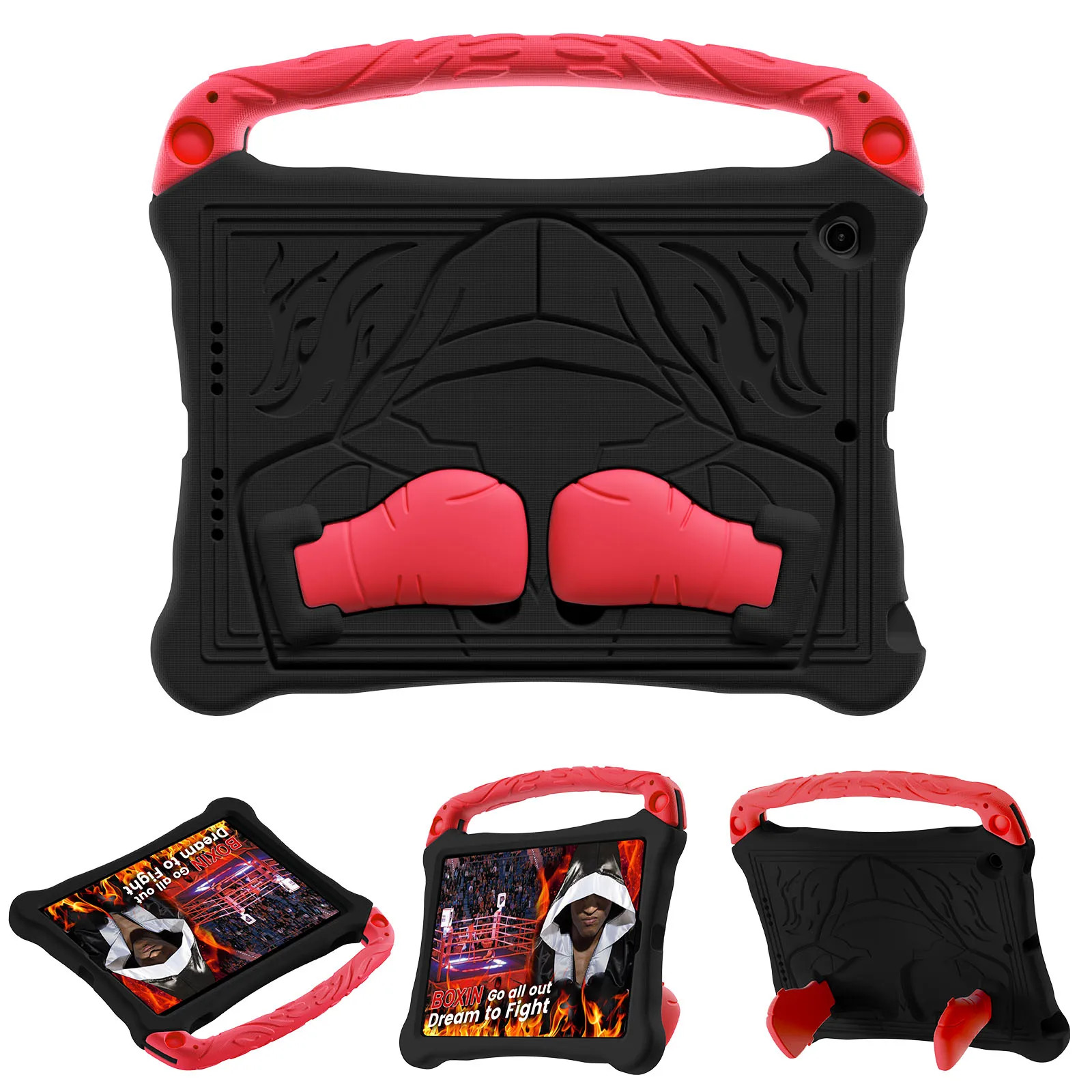 Kids Soft EVA Boxer Stand Case Cover for iPad 11th 10th 9th 8th 7th Gen Pro 11"