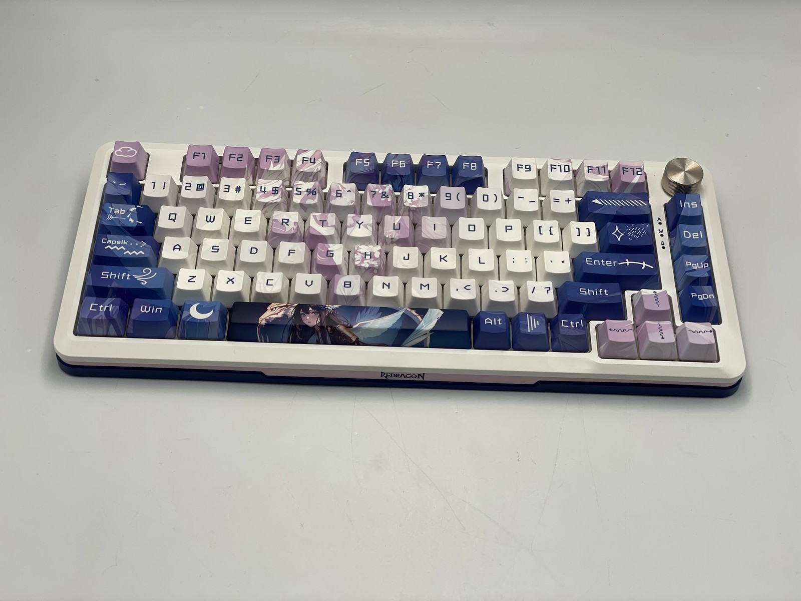 Redragon MCK681C Cyrus PRO RGB 75% Wireless Gaming Keyboard - White