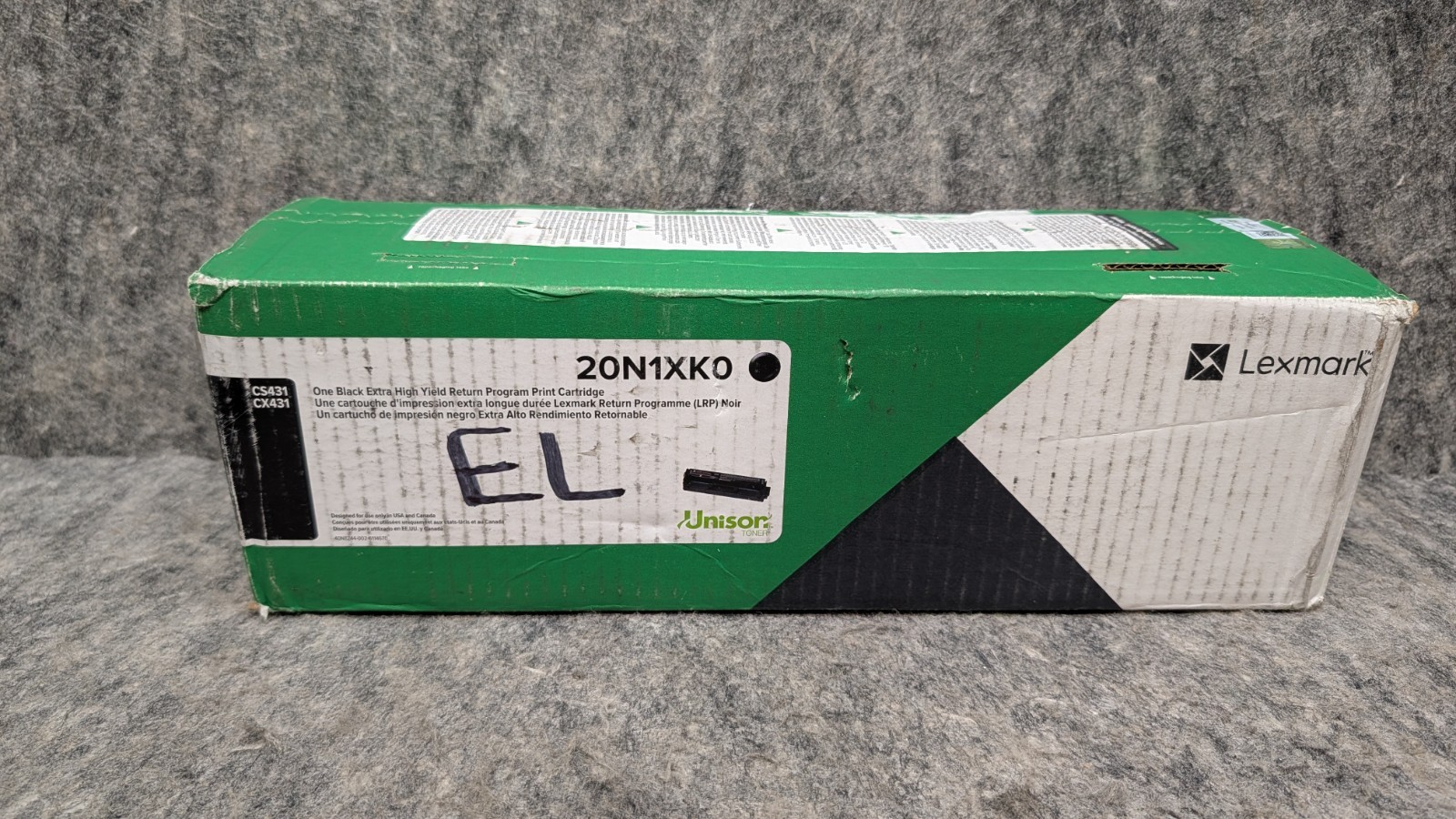 Lexmark 20N1XK0 Black Toner Cartridge for CS431 CX431 Laser For Lexmark Printer