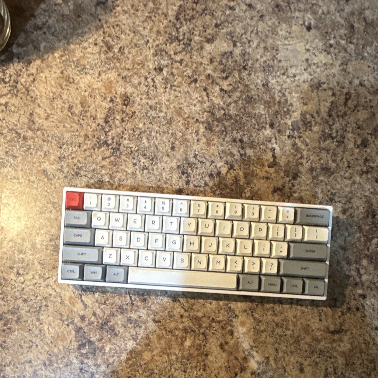 Skyloong GK6X Mechanical Wired Illuminated Keyboard White/Gray QWERTY English
