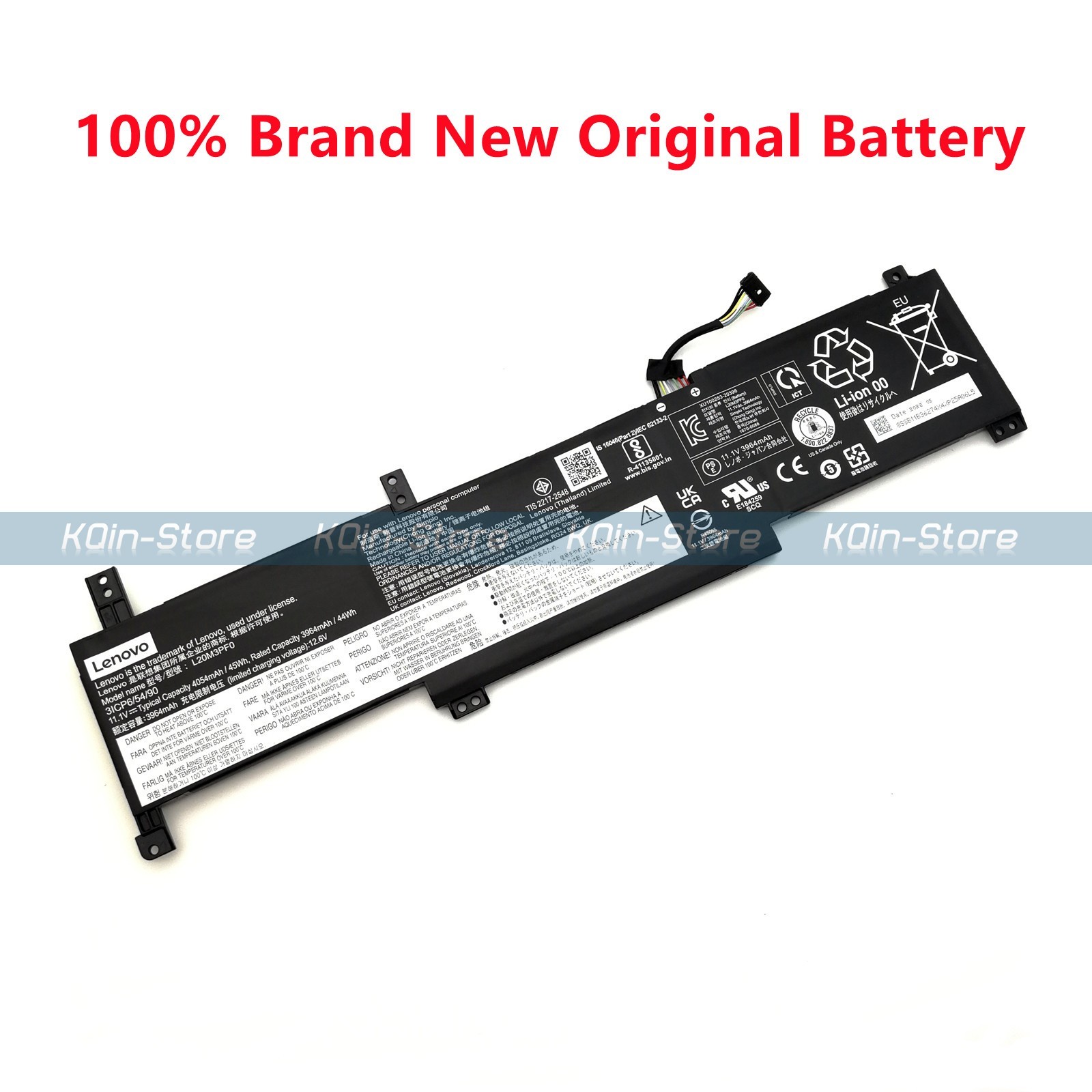 Genuine L20M3PF0 L20C3PF0 L20C3PF0 Battery for Lenovo IdeaPad 3-14ITL6 3-15ITL6