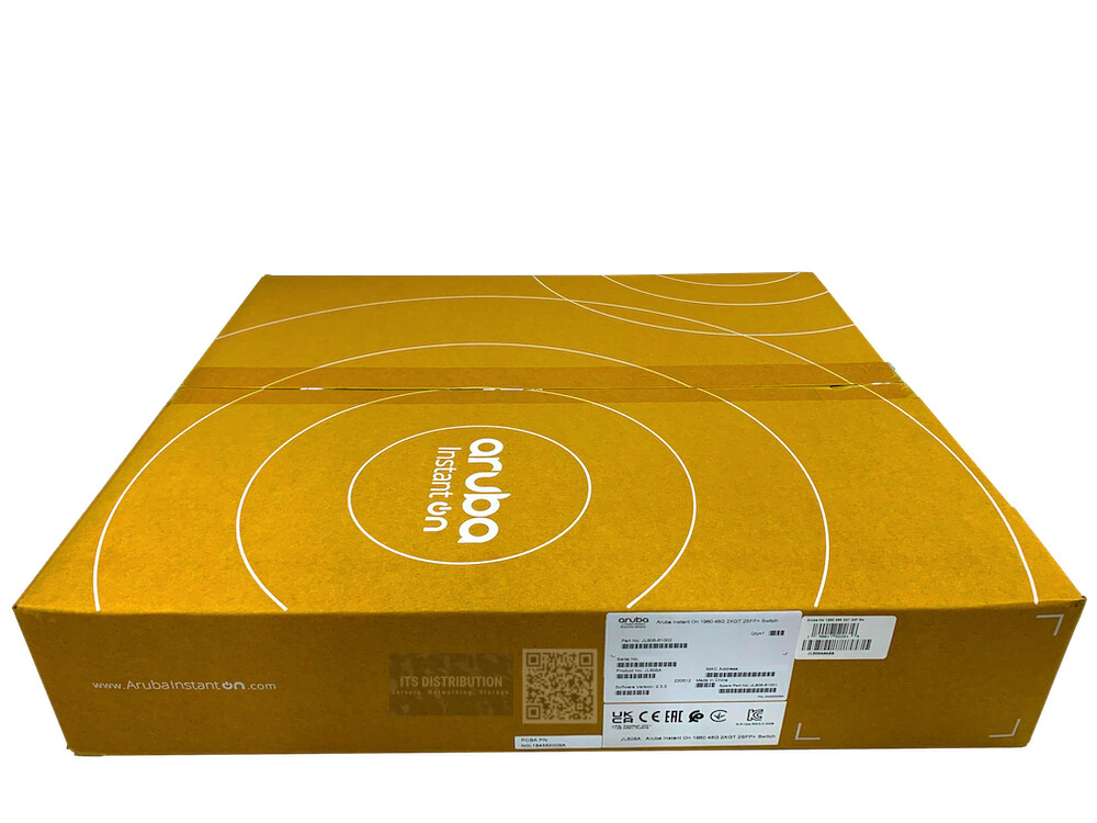 JL808A I Open Box HPE Aruba Instant On 1960 48G 2XGT 2SFP+ Switch