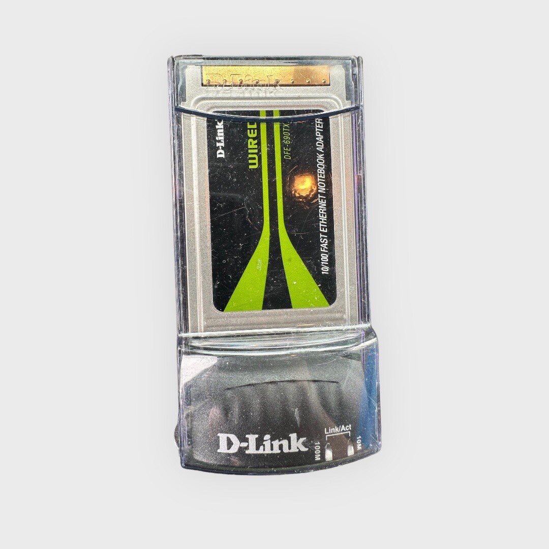 D-Link DFE-690TXD 10/100Mbps 32-bit Fast Ethernet Cardbus  Notebook Adapter